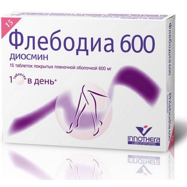 Флебодиа 600 Мг 30 Таблеток