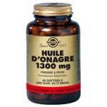 Solgar Evening Primrose Oil 1300mg 60 Softgels is a food complement stemming from pressing cold evening primrose oil.