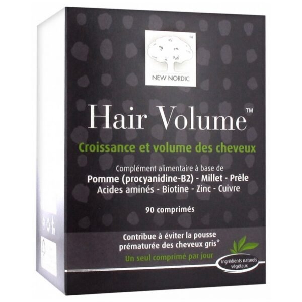 New Nordic Hair Volume 90 Tablets is a food supplement for the beauty of hair, skin and nails.