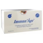 Immun 'Âge - это защитная пищевая добавка, которая усиливает естественную защиту, улучшает жизненные силы и самочувствие и ускоряет выздоровление.
