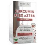 Biocyte Longevity Curcumin Flex x2766 Liposomal 120 Capsules is a food supplement based on Turmeric extract which helps to protect the joints.