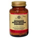 Solgar Multi-Billion Dophilus 60 Vegetable Capsules is a food supplement.
