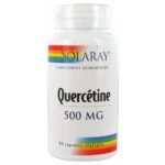 Solaray Quercetin 500mg 90 Vegetable Gel-Caps is a highly dosed dietary supplement dedicated to the strengthening of natural defenses. It also relieves allergic sensitivities and food intolerance.
