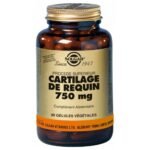 Solgar Shark Cartilage 750mg 90 Vegetable Capsules (reduced odor) is a food supplement.