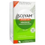 Nutreov Sojyam Menopause Intensive 24HR helps to struggle against the symptoms of Menopause : hotflushes, night sweat, feelings of swelling, irritability and wanting to sleep.