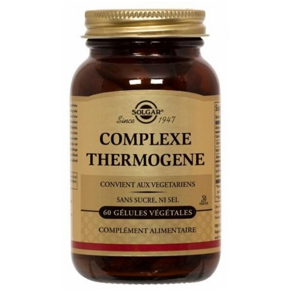 Solgar Thermogenic Complex 60 растительных капсул является пищевой добавкой.