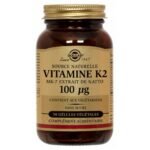 Solgar Vitamine K2 MK7 50 Растительные каспулы - это пищевая добавка в форме растительной капсулы на основе витамина К.