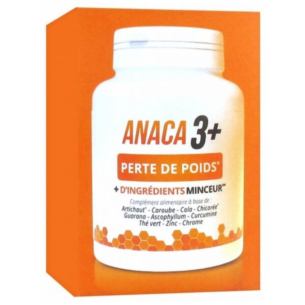 Anaca 3 - food supplement Fat Burners 120 Capsules | Médical Beauté