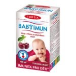 BABYIMUN syrup with oyster mushrooms and sea buckthorn and cherry flavor is a food supplement in the form of syrup for children from 1 year.