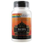 Bacopa contains an extract from the leaves of Bakopa minor leaves . It is especially recommended during periods of intense learning, stress or concentration problems .