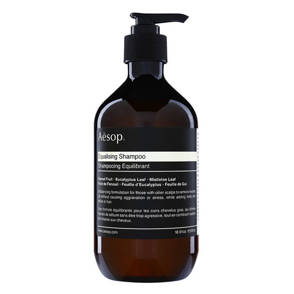 Balancing Shampoo for Healthy Scalp Hair Equalising, 500 ml The Aēsop Hair Equalising shampoo cleans the scalp effectively, washes hair thoroughly, and restores its natural beauty.