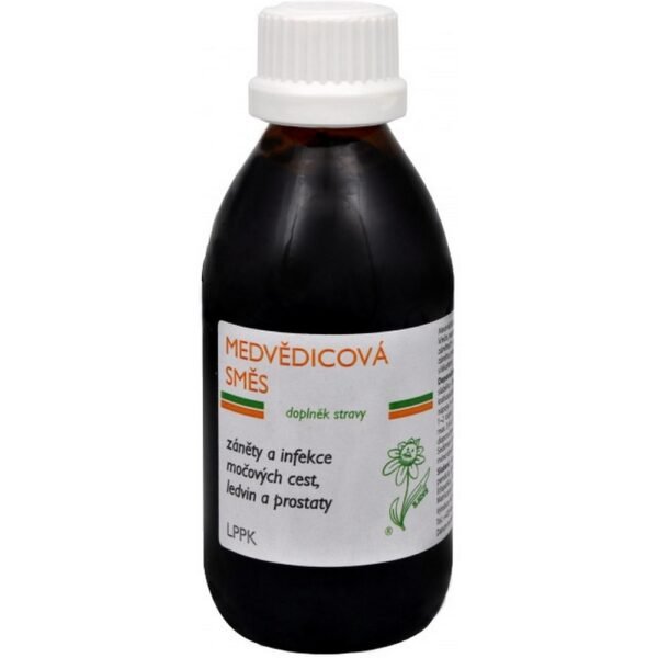 The bear mixture has a disinfecting effect in the urological system . It perfectly complements drug therapy (we recommend consulting a doctor).