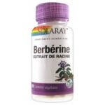 Solaray Berberine 60 Vegetable Gel-Caps is a food supplement based on berberine.