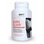 Eafit Burn Elixir 90 Capsules is a food supplement based of caffeine, green tea and chilli pepper, that contributes to the fats elimination and favours the lipids degradation.
