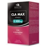 Biocyte CLA Max 60 Capsules is a food supplement containing CLA (conjugated linoleic acid) of vegetable safflower oil extracts and vitamin E, antioxidant. It is ideal for sedentary people who want to loose weight, people who develop early forms of overweight and people who develop fats in the abdominal region.