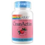 Solaray CranActin 60 Vegetable Gel-Caps is a food supplement created to fight against urinary tract infections.