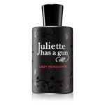 Жюльет с пистолетом Lady Vengeance Eau de Parfum объединяет розу и пачули в утонченный, женственный аромат.
