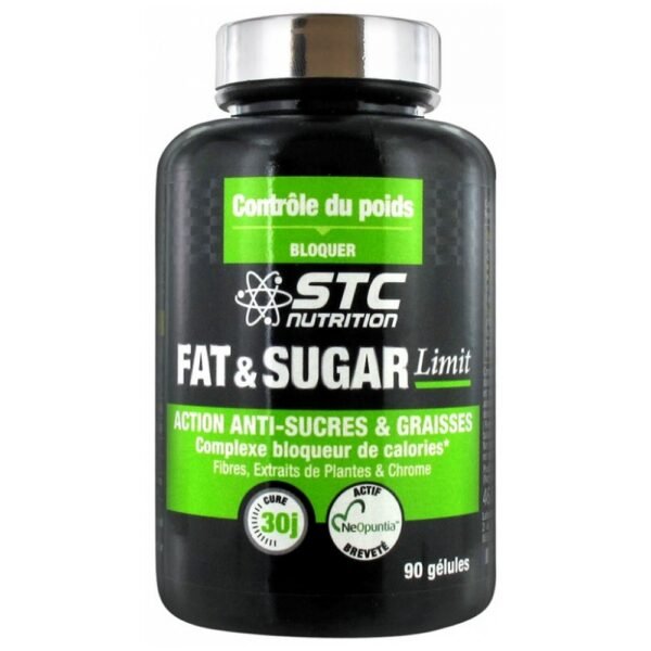 STC Nutrition Fat & Sugar Limit helps to block the sugar and the fats in the body in order to regulate the rich meals.