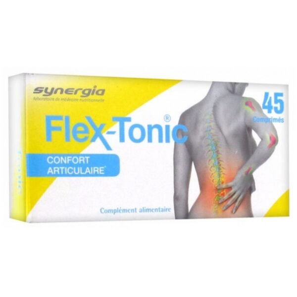 Synergia Flex-Tonic 45 Tablets is a food supplement in form of tablet which allows to insure a normal function of the cartilages.