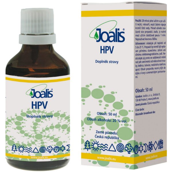 An HPV dietary supplement containing drops with plant extracts contributes to the normal function of the immune system .