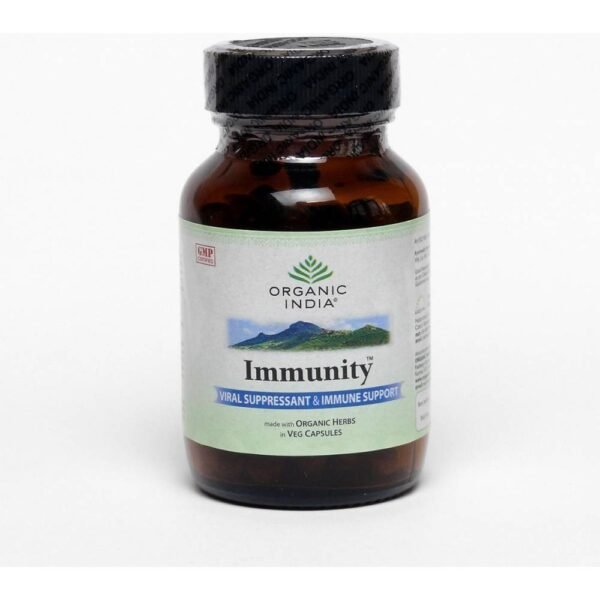 The organic India Immunity food supplement combines the beneficial effects of the kutki plant and two types of basil. In addition to basil, it also draws its strength from sacred basil .