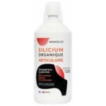 Aquasilice Joint Organic Silicium 1L is a food supplement based on monomethylsylsilanetriol (source of silicium), collagen, glucosamine and chondroitin of marine origin, turmeric, ginger and manganese.