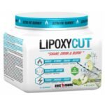 Eric Favre Lipoxycut 120g is a food supplement in form of powder, based of plants, vitamins, Carnitine, Inuline, Taurin, Choline, Tyrosine, Caffeine, Calcium with sweeteners.