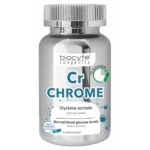 Biocyte Longevity Cr Chrome 60 Capsules - это пищевая добавка в форме капсул на основе пивных дрожжей, растительных экстрактов, ниацина и хрома.
