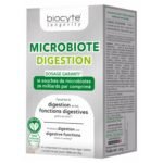 Biocyte Longevity Microbiote Digestion 20 Tablets is a food supplement in form of tablet based of lactic ferments, caraway extract and L-Glutamine.