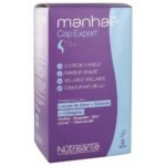 Nutrisanté Manhaé Cap Expert 15+ 120 Capsules is a food supplement recommended for hair health and beauty.