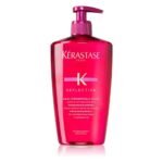 Keep your hair colour always as bright as if you’ve just stepped out of a hair salon. The Kérastase Reflection Bain Chromatique Riche shampoo protects your hair colour during washing and promotes its long-term intensity. The innovative formula rich in natural oils also nourishes your hair deeply after colouring and restores its healthy appearance.