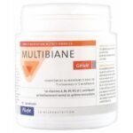 Pileje Multibiane 120 Capsules is a dietary supplement formulated with 11 vitamins and 5 minerals.