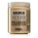 L’Oréal Professionnel Source Essentielle Sesame Oil nourishing mask provides effective care for dry and sensitive hair in need of nutrition and shine.
