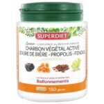 Super Diet Quatuor Bloatings 150 Capsules is a food supplement based on