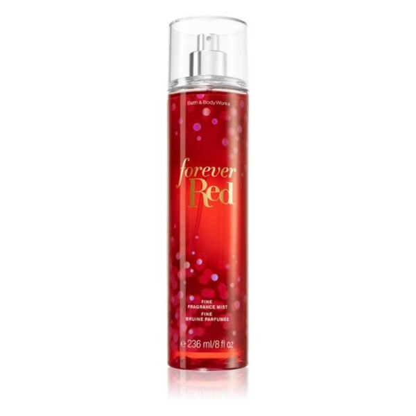 The Bath & Body Works Forever Red body spray is a perfect complement to the fragrance from the same collection. It leaves the skin wonderfully scented, giving you a new burst of energy and self-confidence at any time during the day.