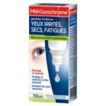 Mercurochrome Tired Dry Irritated Eyes Eye Drops is a sterile moisturizing and lubricating ophthalmic solution based on 0