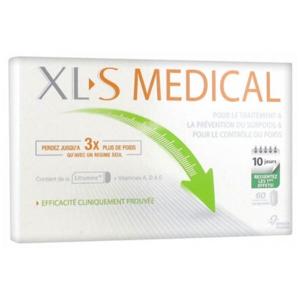 XLS Medical 60 Tablets - это медицинское устройство в форме таблетки, которое позволяет проводить лечение и предотвращать лишний вес. Это помогает также для контроля веса.