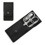 4-piece Men's Manicure Set in Amalfi Leather Case MS-035.C1