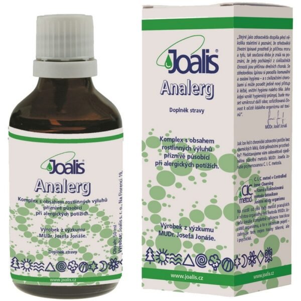 Joalis Anaerg drops containing herbal extracts induce a normal state of the immune system .