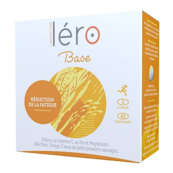 Léro BASE helps you to regain long-term fitness by providing you with the micronutrients that participate in the performance of your energy metabolism.