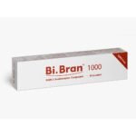 Dietary supplement based on fiber produced from rice bran.
