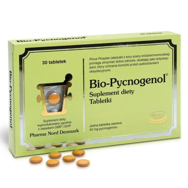 Pharma Nord Bio-Pycnogenol contains pycnogenol