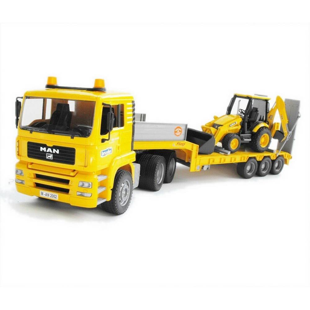 bruder excavator truck