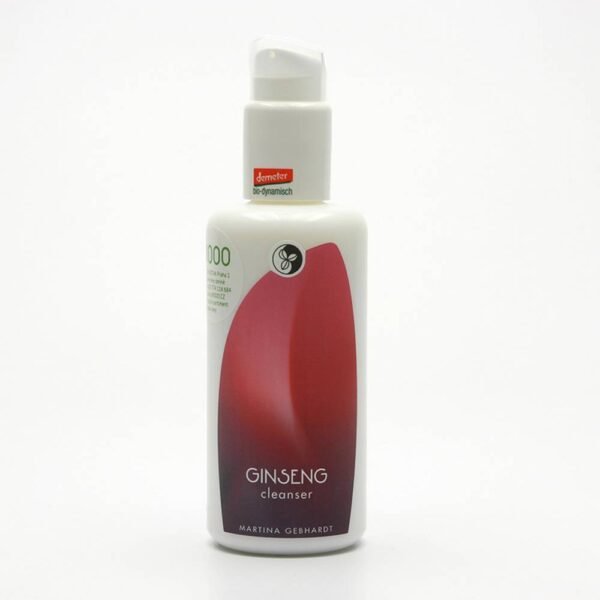 A cleansing lotion dissolves makeup and other impurities and at the same time takes care of mature