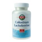 Solaray Colostrum Lactoferrine 60 Capsules is a food supplement contributing to the good immune functioning .