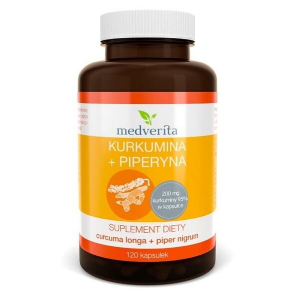 A carefully designed formula that contains a complex of curcumin with piperine. Optimally selected proportions will ensure effective supplementation with these natural organic compounds. Curcumin is an organic chemical compound and the main active ingredient of the turmeric rhizome