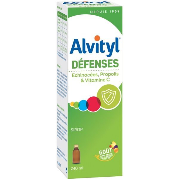 Alvityl Defenses is recommended throughout the year and especially during the winter period to help stimulate the body's natural defenses.