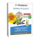 Arkopharma Duoflash Quality Sleep 20 Capsules is a food supplement based on essential oils and plants
