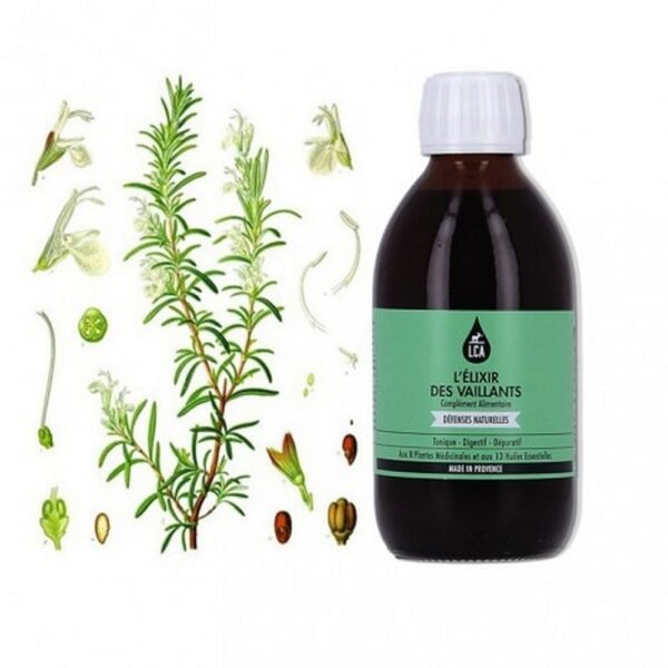 LCA Elixir des valaillants is ideal in the event of a soft stroke to revive the body and boost the immune system. It is composed of essential oils and medicinal plants known for their anti-fatigue properties
