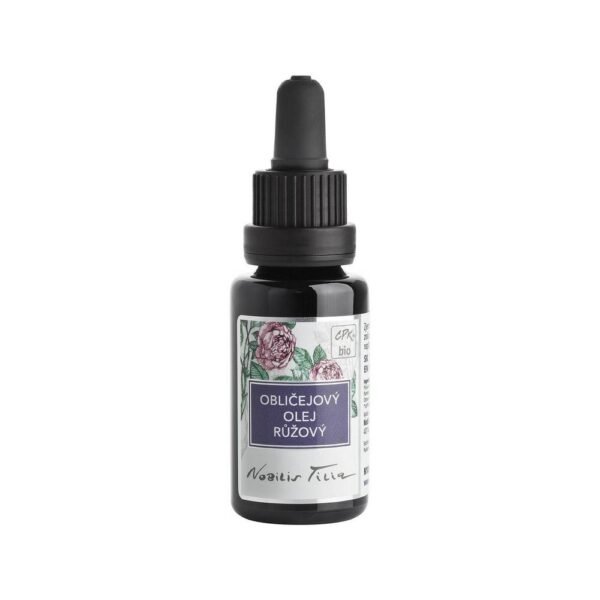 A caring mixture of jojoba oil and rosehip oil intensively restores dry sensitive skin